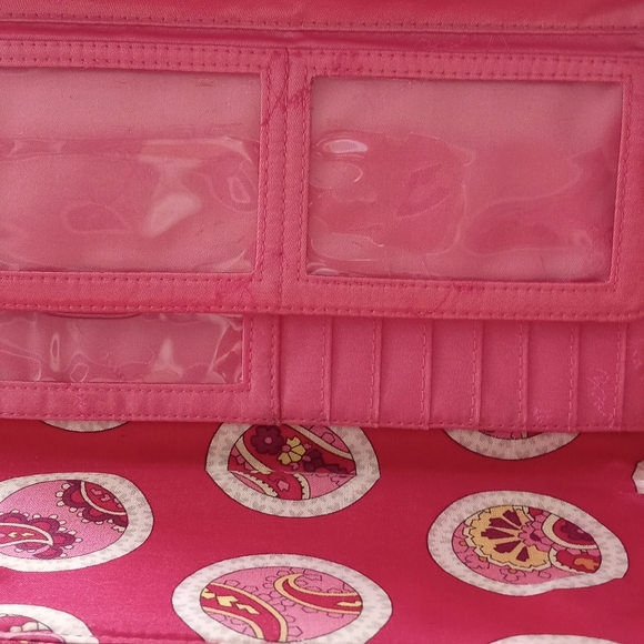 Vera Bradley Wallet Rosy Posies - Picture 5 of 8
